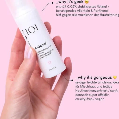 101 Actives A-Game 5 Serum von Geek & Gorgeous