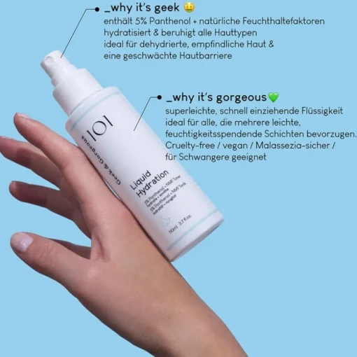 101 Basics Liquid Hydration Toner von Geek & Gorgeous