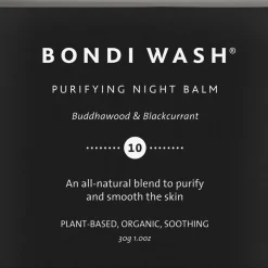 10 Buddhawood & Blackcurrant Purifying Night Balm von Bondi Wash