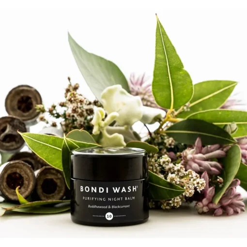 10 Buddhawood & Blackcurrant Purifying Night Balm von Bondi Wash