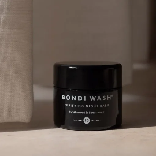 10 Buddhawood & Blackcurrant Purifying Night Balm von Bondi Wash