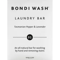 01 Tasmanian Pepper & Lavender Laundry Bar von Bondi Wash