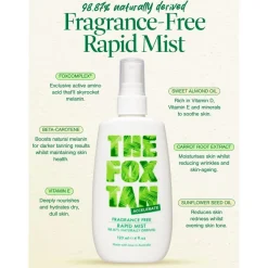 Accelerators Fragrance Free Rapid Tanning Mist von THE FOX TAN