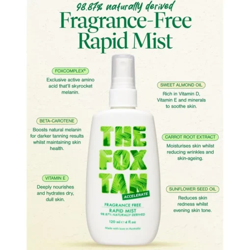Accelerators Fragrance Free Rapid Tanning Mist von THE FOX TAN