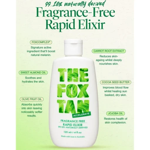 Accelerators Fragrance Free Rapid Tanning Elixir von THE FOX TAN