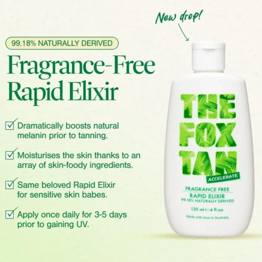 Accelerators Fragrance Free Rapid Tanning Elixir von THE FOX TAN