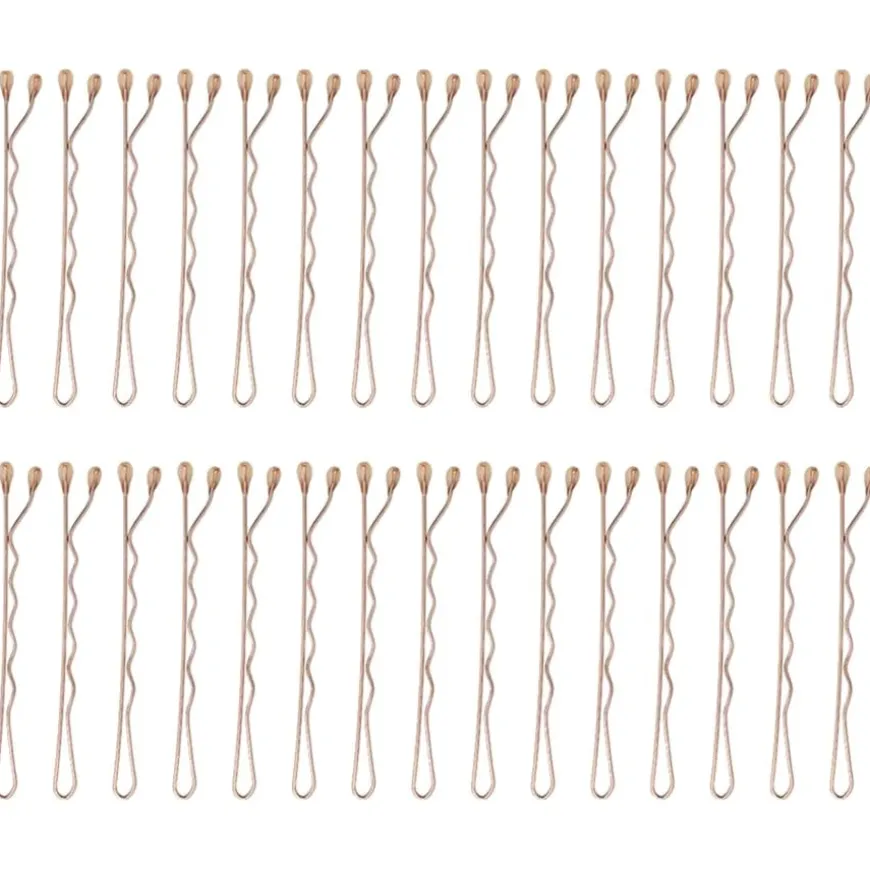 Accessoires Clip Kit with 4 Alligator Clips and 30 Rose Gold Bobby Pins von T3
