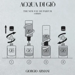 Acqua di Giò Homme Eau de Parfum Spray - nachfüllbar von Armani