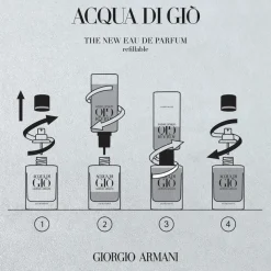 Acqua di Giò Homme Eau de Parfum Spray - nachfüllbar von Armani