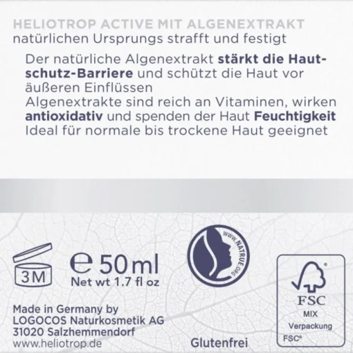 Active 24h-Creme von Heliotrop