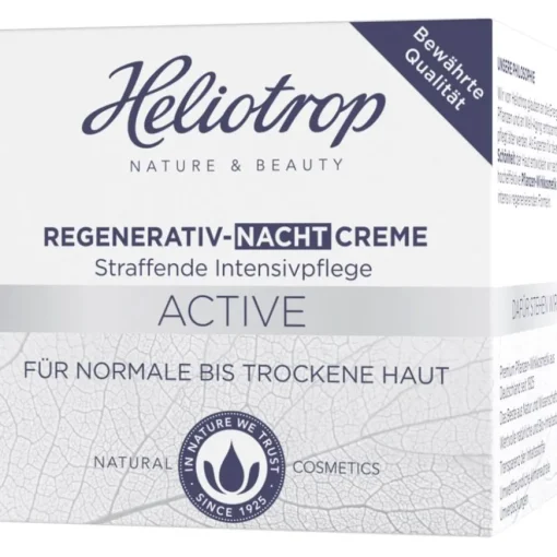 Active Regenerativ-Nachtcreme von Heliotrop