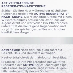 Active Regenerativ-Nachtcreme von Heliotrop