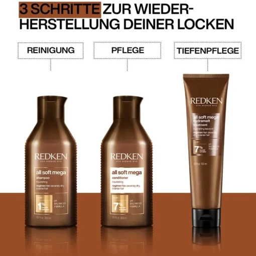 All Soft Mega Curls Hydramelt Treatment Curls von Redken