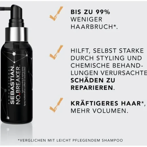 ANTI BREAKAGE Hybrid Bonding und Styling Leave-in Spray No.Breaker von Sebastian