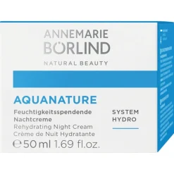 AQUANATURE Feuchtigkeitsspendende Nachtcreme von ANNEMARIE BÖRLIND