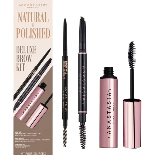 Augenbrauenfarbe Natural & Polished Deluxe Brow Kit von Anastasia Beverly Hills