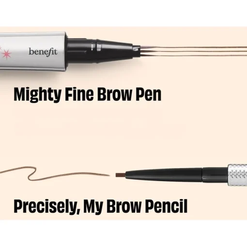 Augenbrauenstifte Mighty Fine Brow Pen - Superfeiner Brauenstift mit Dreifacher Spitze von Benefit