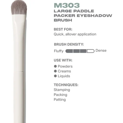 Augenpinsel M303 Large Paddle Packer Eyeshadow Brush von Morphe