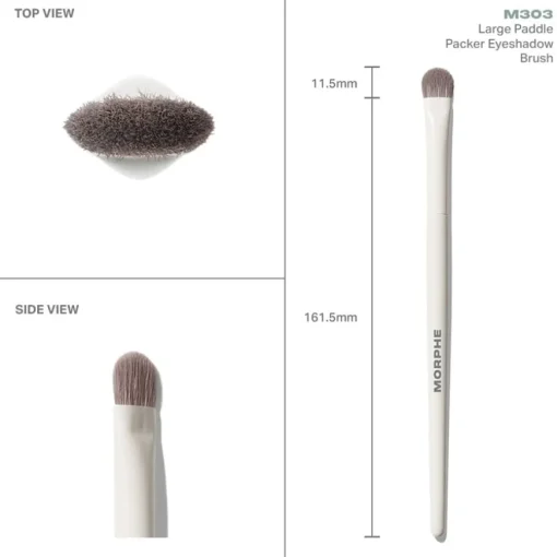 Augenpinsel M303 Large Paddle Packer Eyeshadow Brush von Morphe