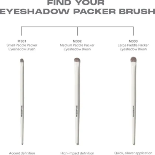 Augenpinsel M303 Large Paddle Packer Eyeshadow Brush von Morphe