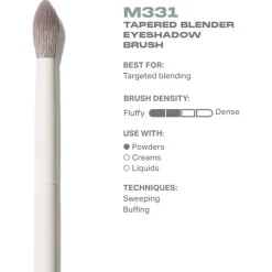 Augenpinsel M331 Tapered Blender Eyeshadow Brush von Morphe