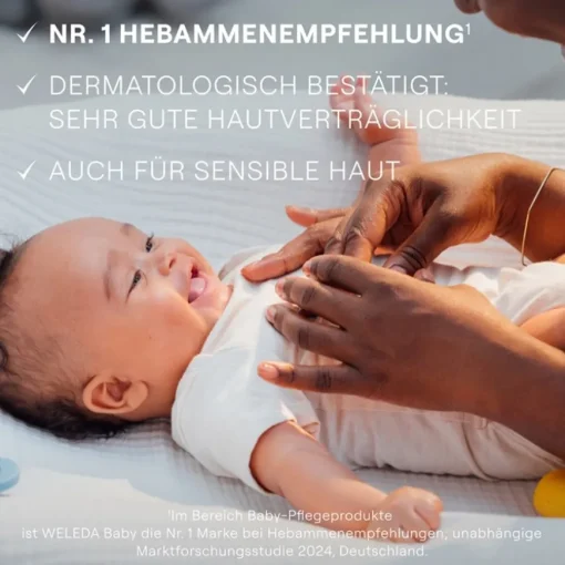 Babys & Kids Wundschutzcreme parfümfrei Calendula Für normale und sensible Babyhaut von Weleda