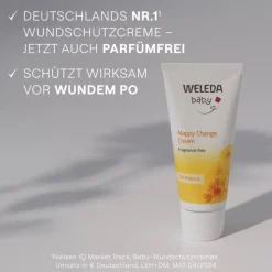 Babys & Kids Wundschutzcreme parfümfrei Calendula Für normale und sensible Babyhaut von Weleda