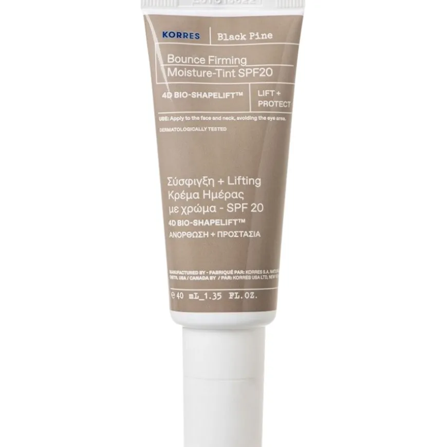 Black Pine 4D Bio-ShapeLift Straffende Feuchtigkeitscreme SPF20 von KORRES
