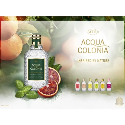 Blood Orange & Basil Eau de Cologne Spray von 4711 Acqua Colonia
