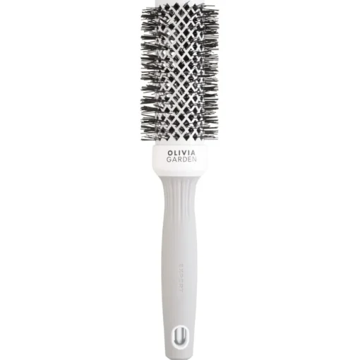 Blowout Expert Blowout Shine Rundbürste Keramikbeschichtet, ionisierte Nylonborsten von Olivia Garden