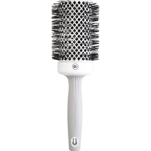 Blowout Expert Blowout Shine Rundbürste Keramikbeschichtet, ionisierte Nylonborsten von Olivia Garden