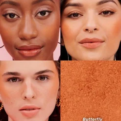 Blush Butterfly Rouge Orange mit Goldschimmer von Benefit