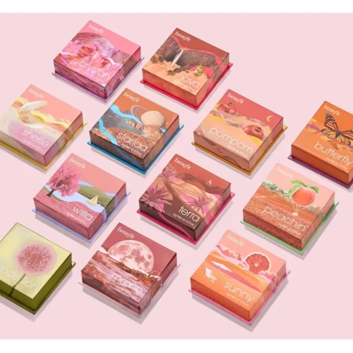 Blush Shellie Rouge Mini Softem Rosa mit Perlmuttschimmer  von Benefit