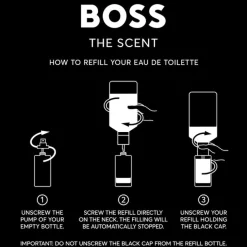 BOSS The Scent Eau de Toilette Spray Nachfüllbar von Hugo Boss