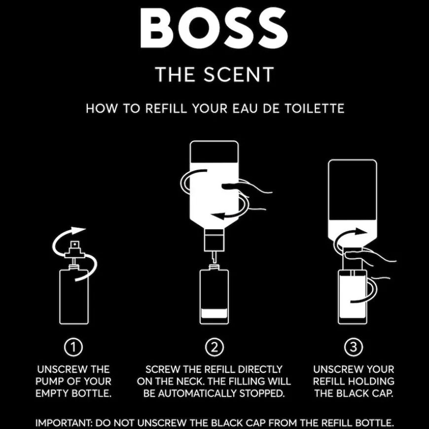 BOSS The Scent Eau de Toilette Spray Nachfüllbar von Hugo Boss