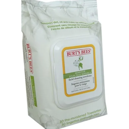 Burt's Bees Sensitive Facial Cleansing Towelettes