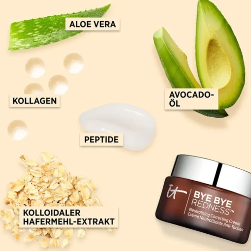 Bye Bye Neutralizing Correcting Cream Bye Bye Redness von it Cosmetics