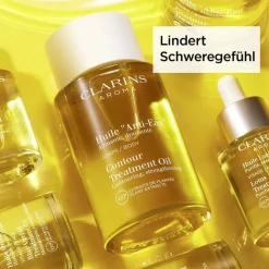 CLARINS Huile "Anti Eau" Verfeinerndes, ausgleichendes Körperpflege-Öl aus 100% Pflanzenextrakten