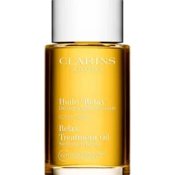 CLARINS Huile "Relax" Entspannendes, beruhigendes Körperpflege-Öl aus 100% Pflanzenextrakten