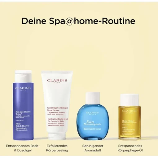 CLARINS Huile "Relax" Entspannendes, beruhigendes Körperpflege-Öl aus 100% Pflanzenextrakten