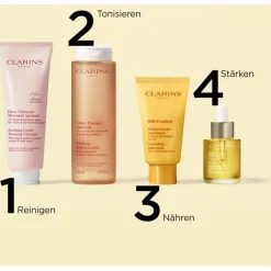 CLARINS Huile Santal Peaux sèches ou rosées Gesichtsöl für trockene oder zu Rötungen neigende Haut