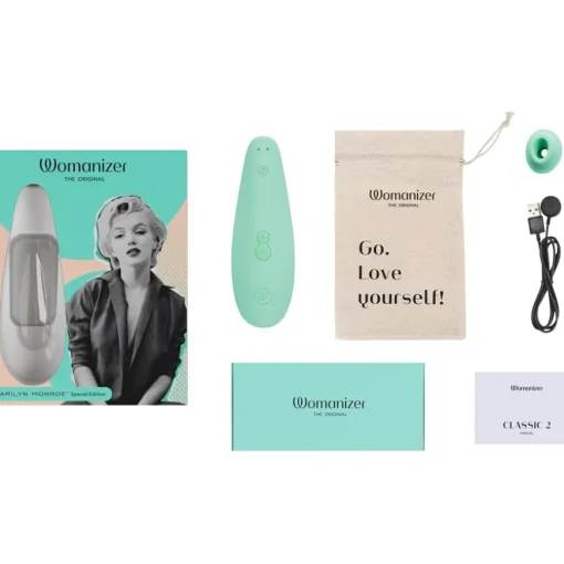 Classic 2 Klitoris-Stimulator 2 Mint Marilyn Monroe - Special Edition von Womanizer