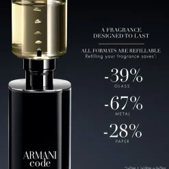 Code Homme Eau de Parfum Spray - nachfüllbar von Armani