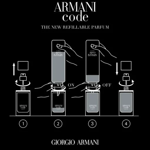 Code Homme Parfum - nachfüllbar von Armani