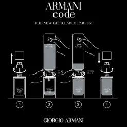 Code Homme Parfum - nachfüllbar von Armani