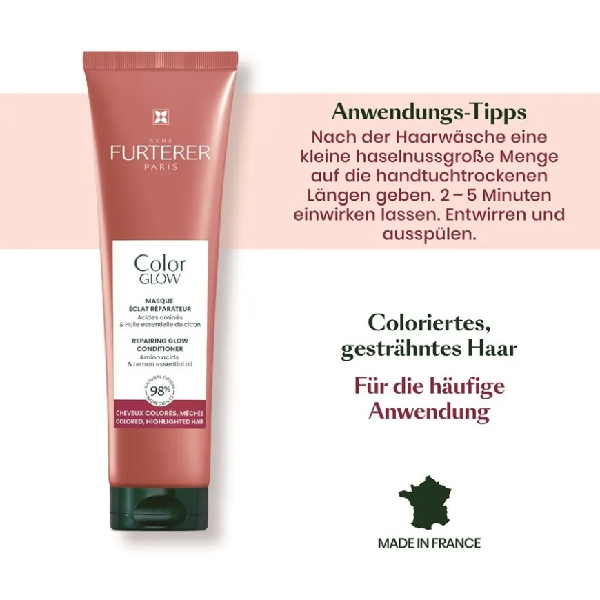 Color Glow Reparierende Farbglanz Maske von René Furterer