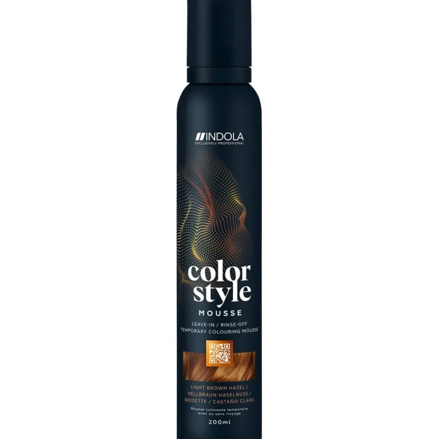 Color Style Mousse Light Brown Hazel von INDOLA