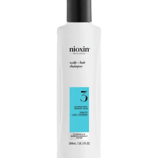 Coloriertes, dezent dünner werdendes Haar Cleanser Shampoo Colored Hair Light Thinning von Nioxin