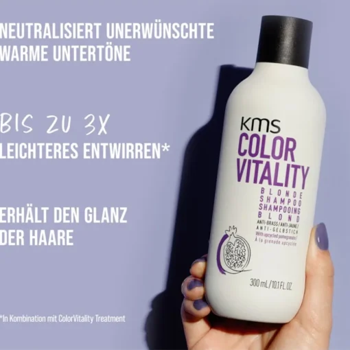 Colorvitality Blonde Shampoo von KMS