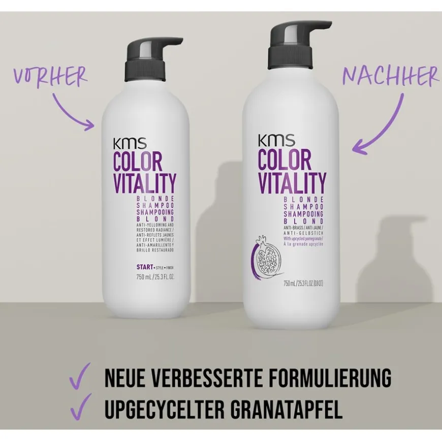 Colorvitality Blonde Shampoo von KMS